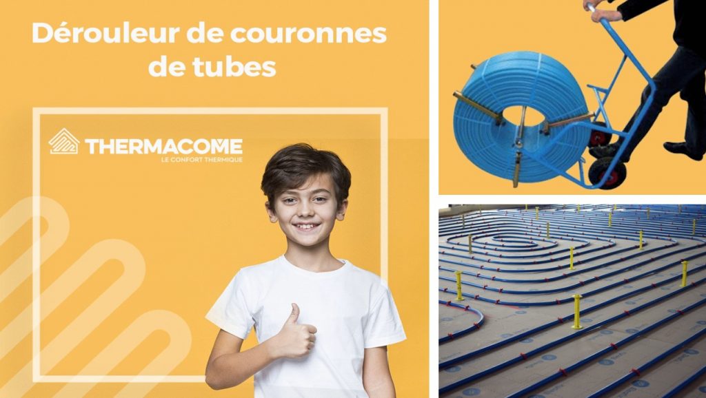 gagner du temps sur chantier de plancher chauffant