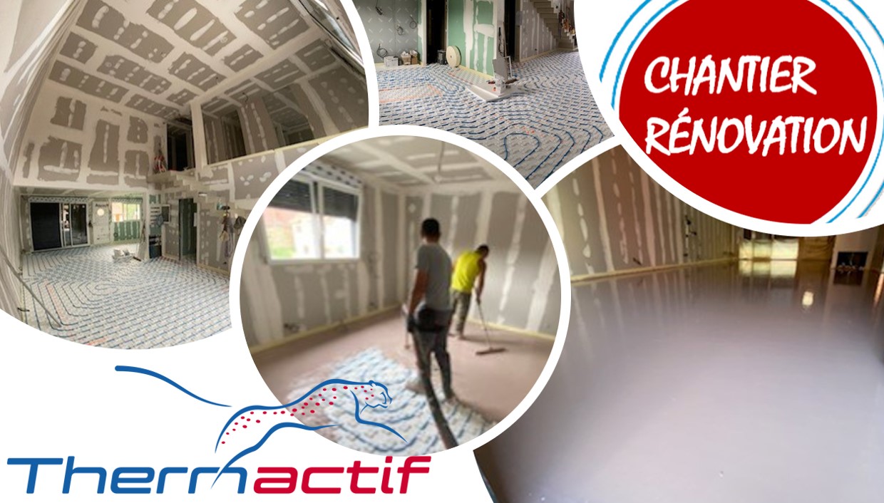 réactivité du sol chauffant thermactif